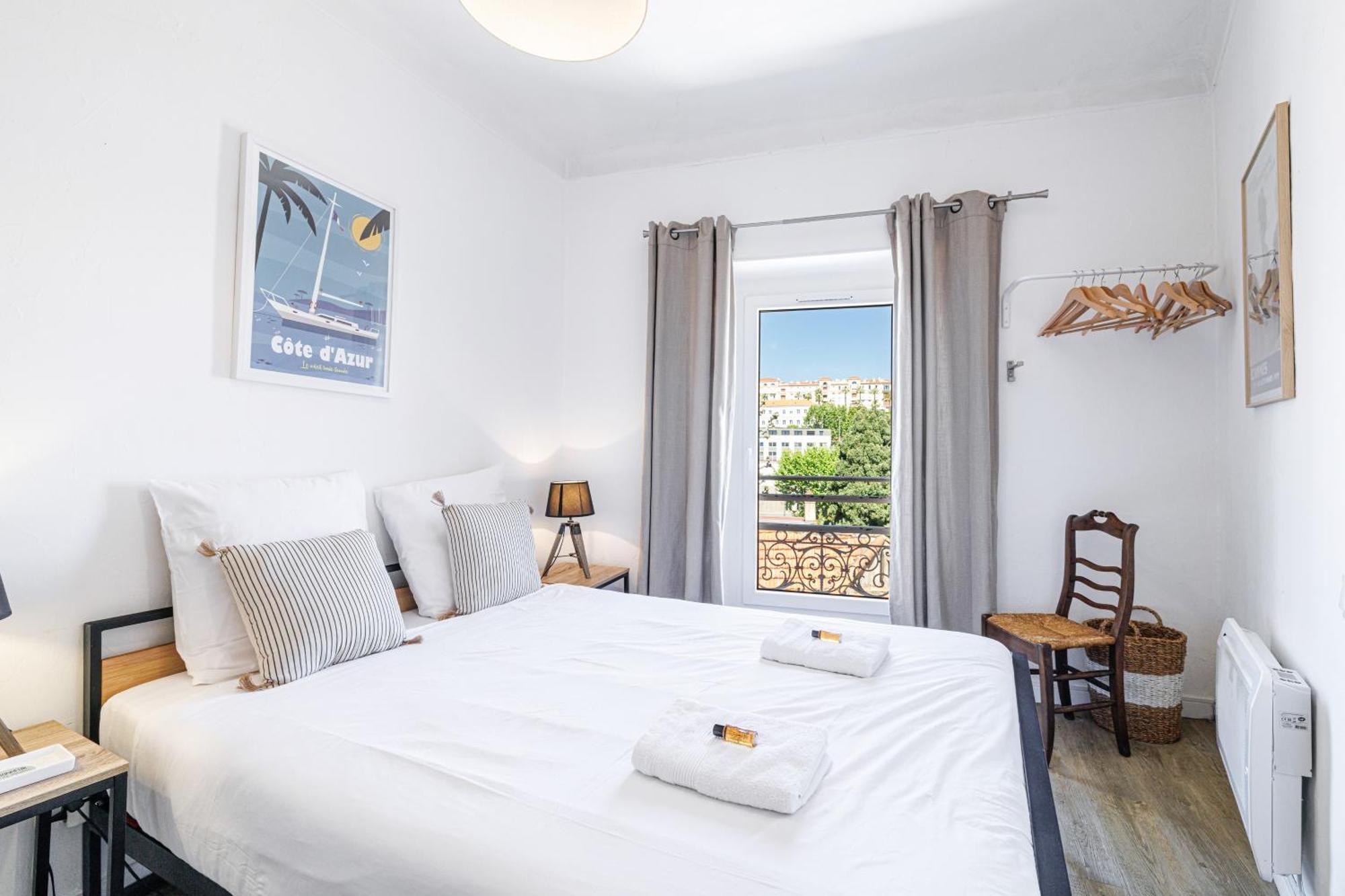 Joli Appartement A Cote Du Palais Des Festivals Cannes Exteriör bild