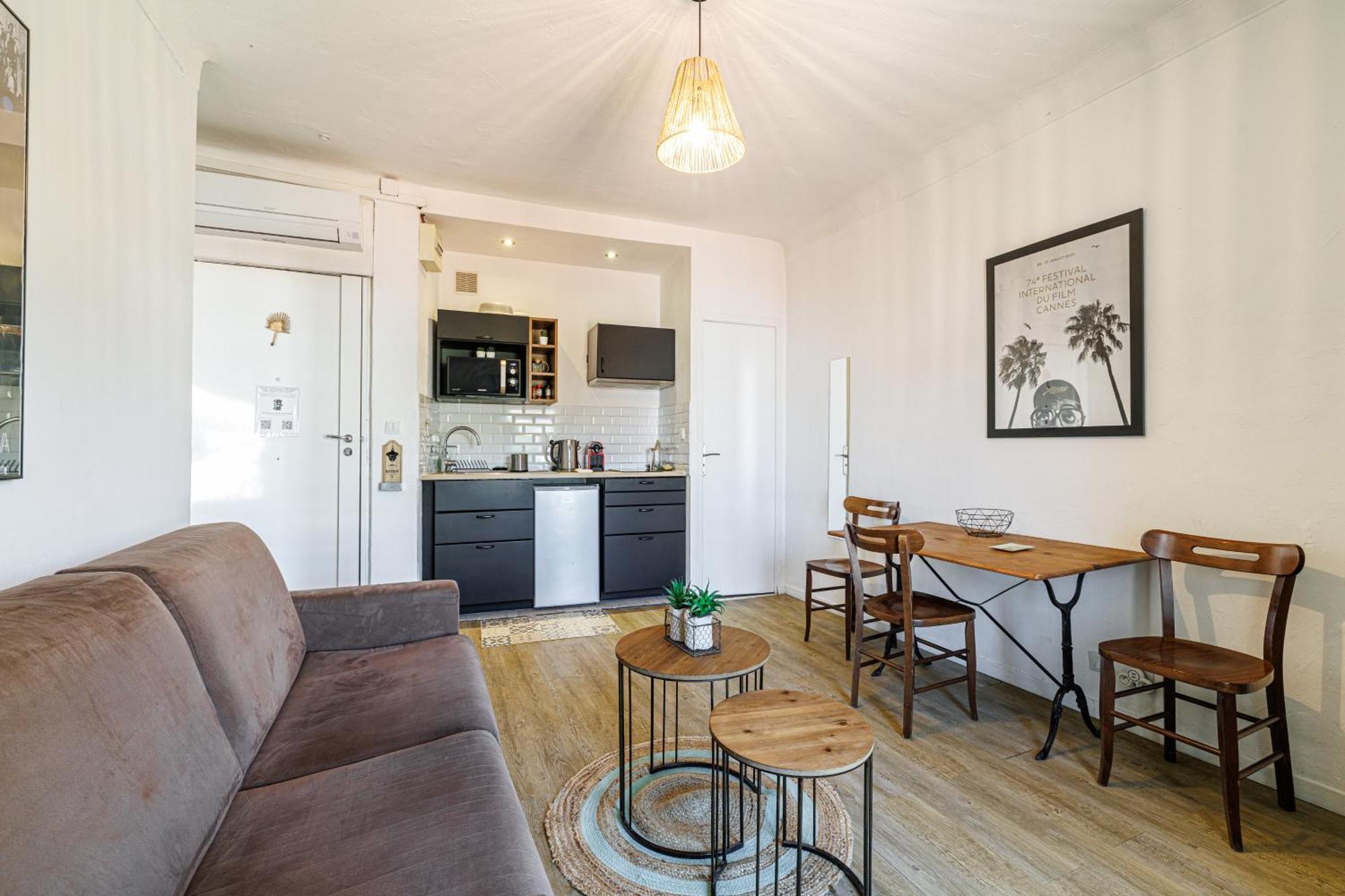 Joli Appartement A Cote Du Palais Des Festivals Cannes Exteriör bild